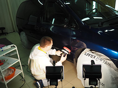 Обучение профессиональной полировке в школе детейлинга detailing-school.ru